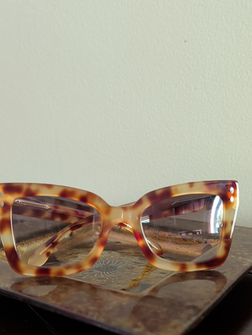 NWOT Isabel Marant Honey Tortoiseshell Cat-Eye Women's Sunglasses - Brown